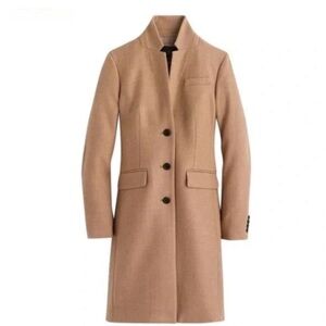 J. Crew Regent Wool Coat - Camel Size 2